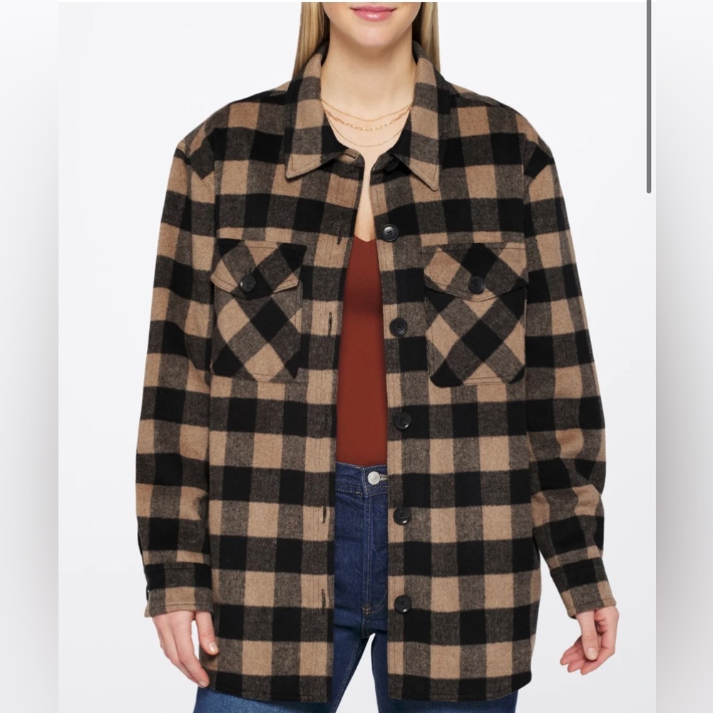 Good American Flannel Jacket. Never worn.